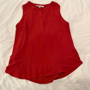 Loft Red Tank Top
